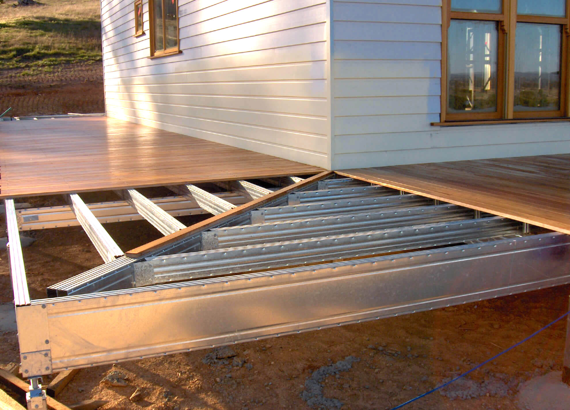 Boxspan DIY Steel Deck Kits & Verandah Floor Frames