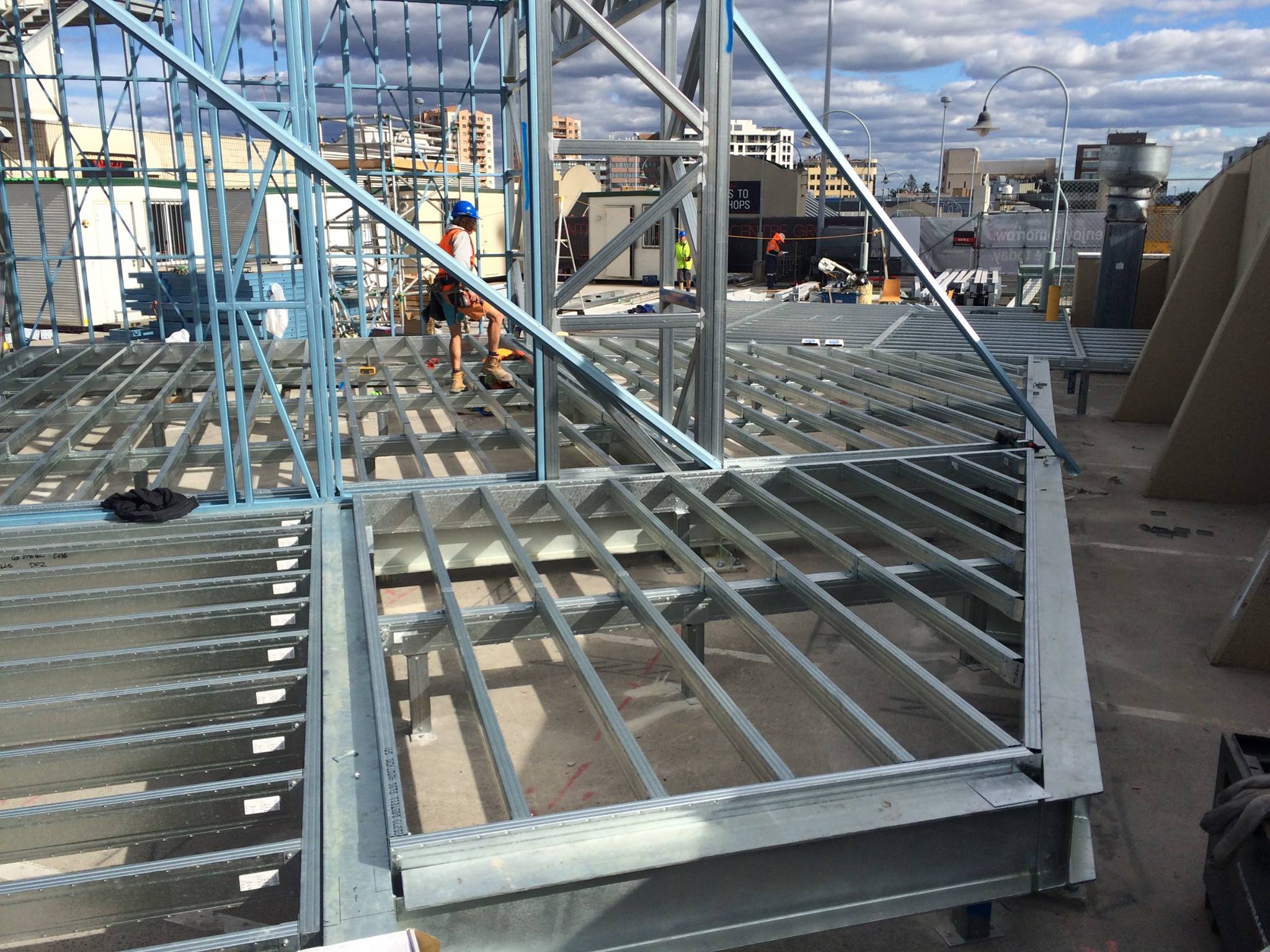 Spantec Steel Floor Roof Frame Systems Bearers Joists Piers