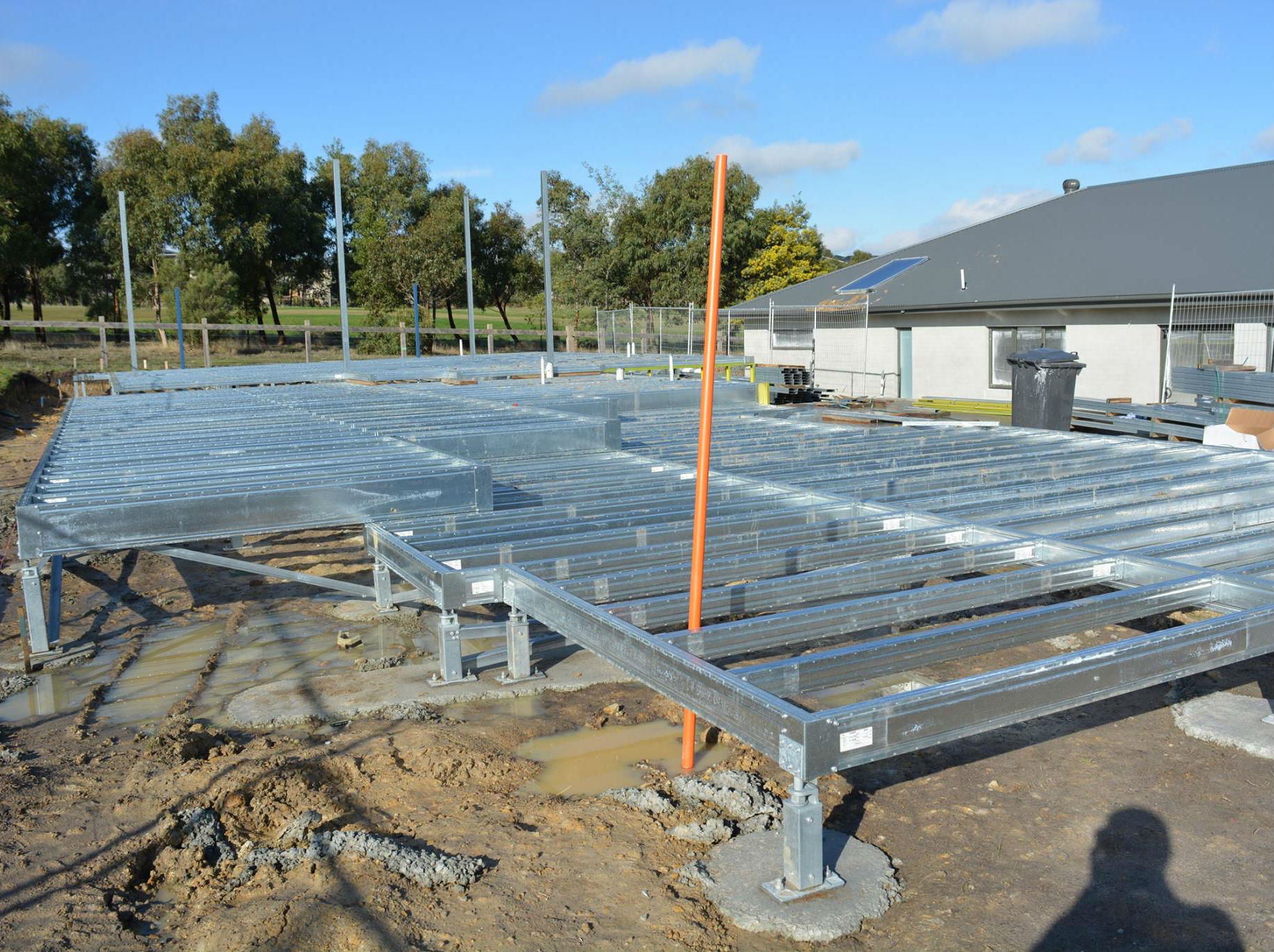 Spantec Steel Floor Roof Frame Systems Bearers Joists Piers