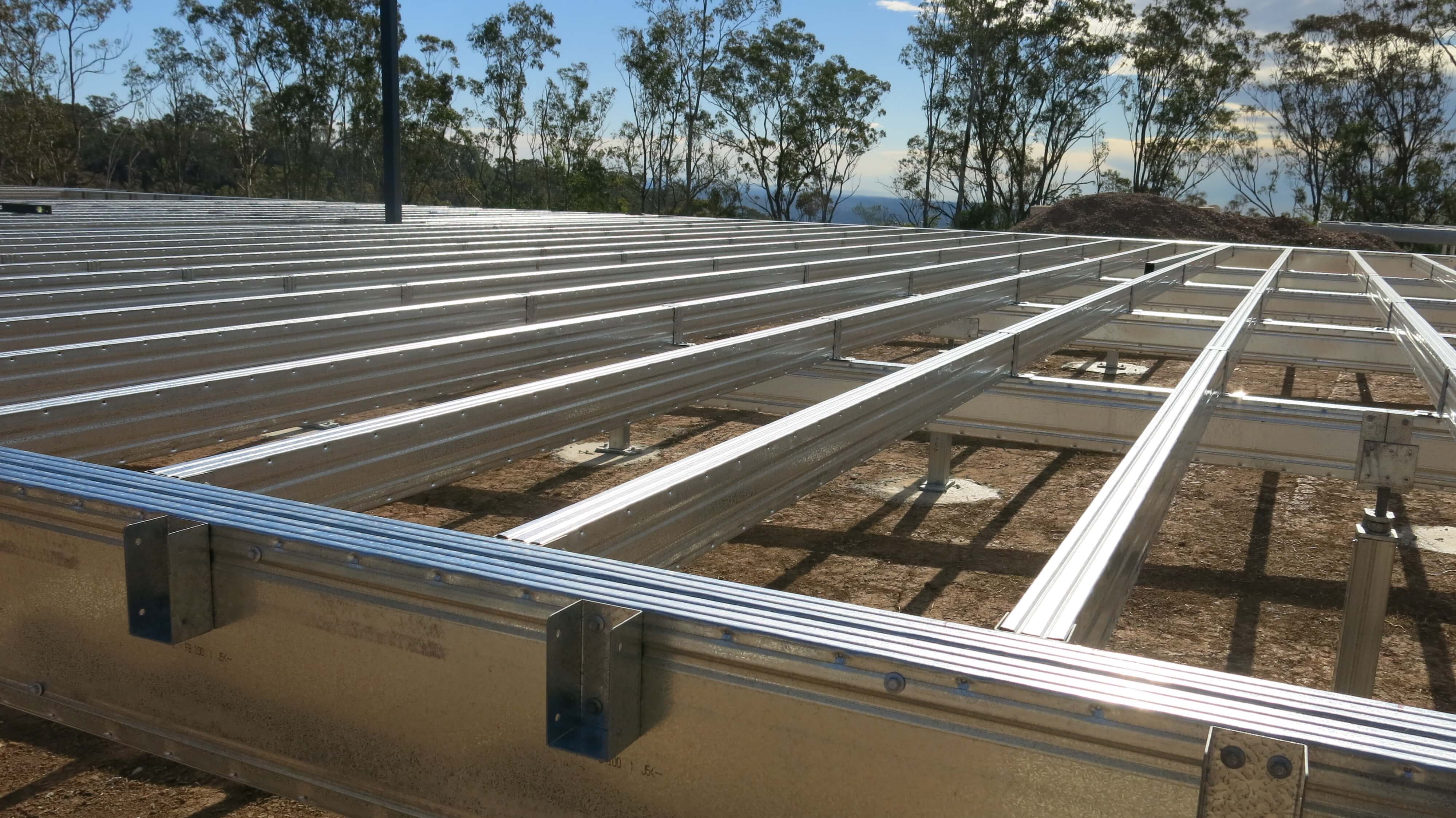 Spantec Steel Floor Roof Frame Systems Bearers Joists Piers