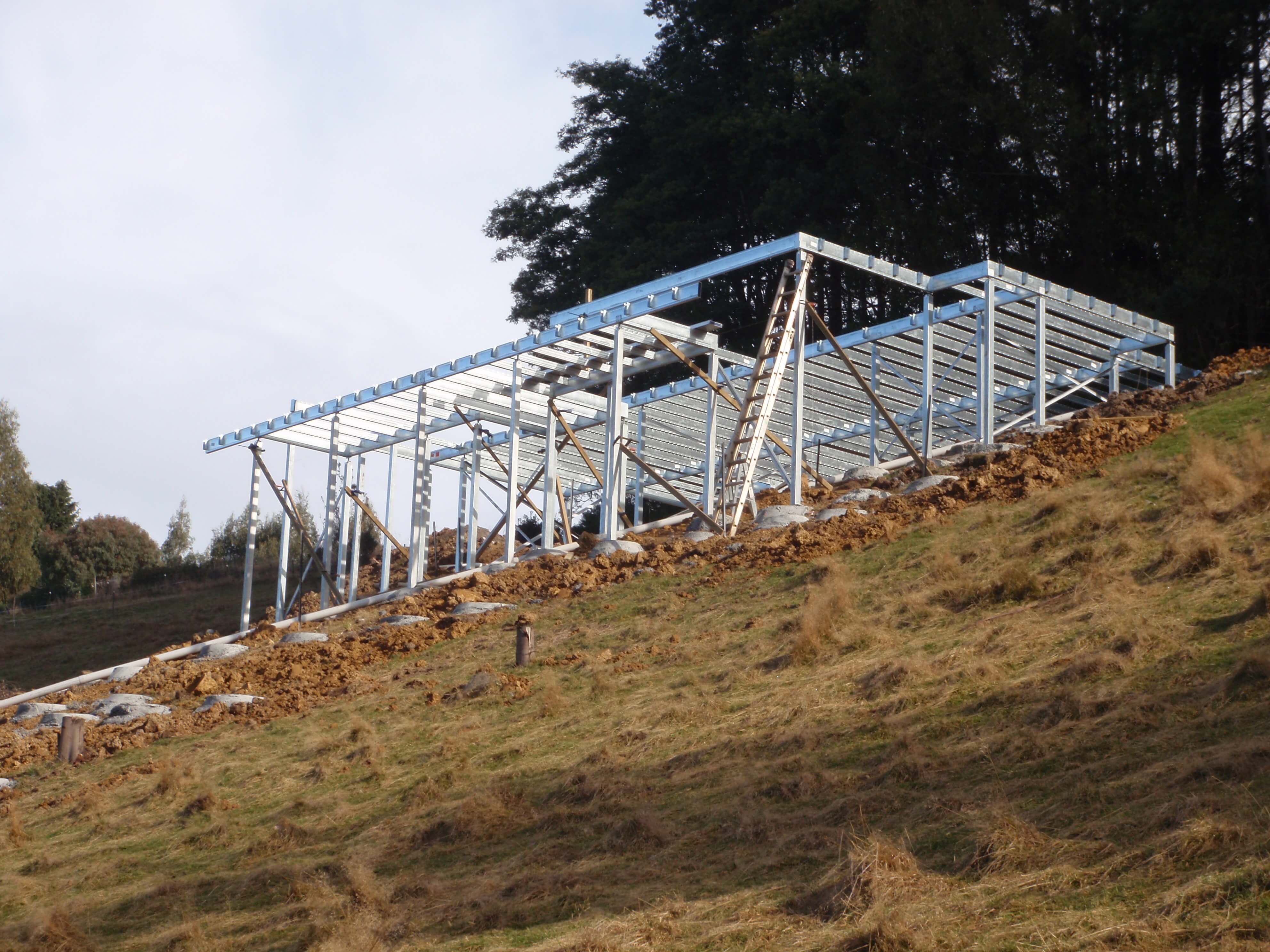 Boxspan Steel Kit Flooring System Sub Floor Piers