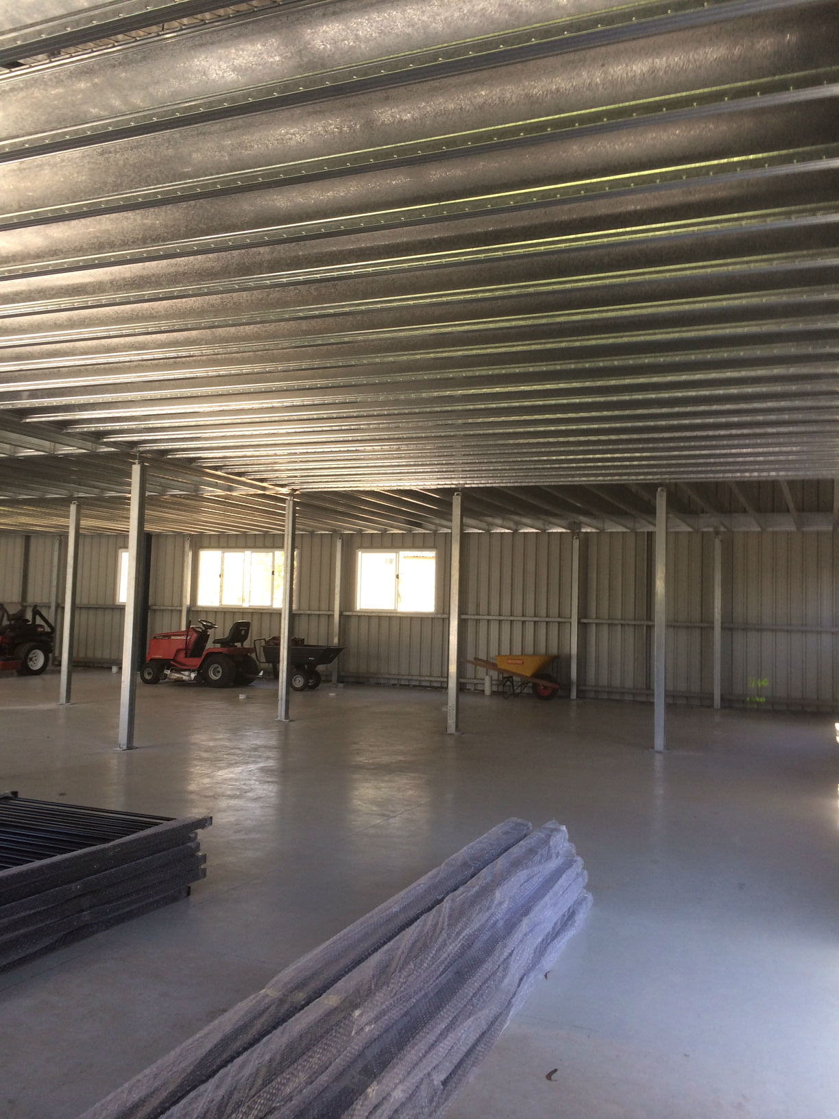 Boxspan Steel Mezzanine Floor Frames For Extra Space Storage