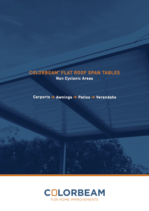 Colorbeam Flat Roof Span Tables