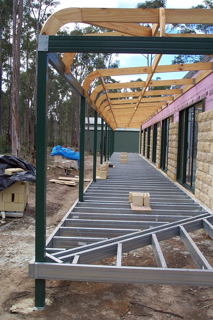 Boxspan DIY Steel Deck Kits Verandah Floor Frames Non 