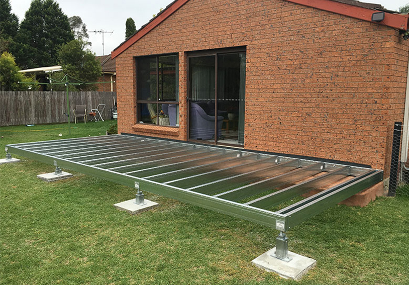 Spantec Steel Floor Roof Frame Systems Bearers Joists Piers